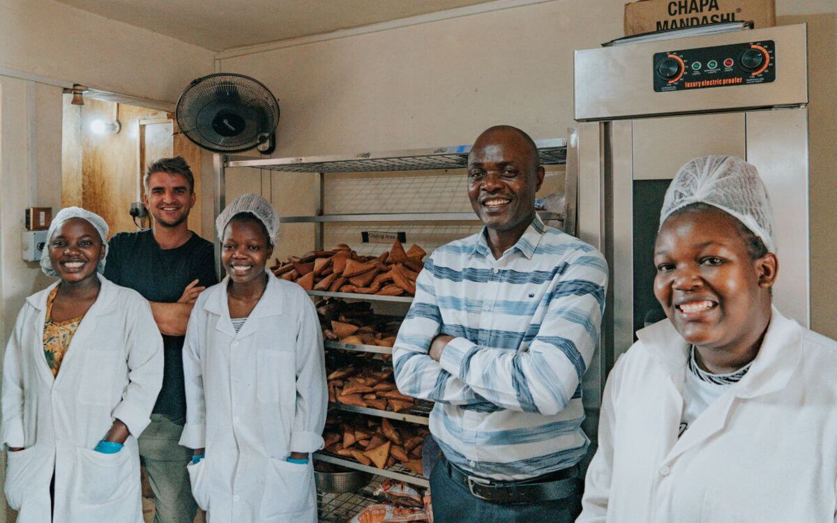 Das Team von Ten X Nutrition in ihrer Backstube © Ten X Nutrition